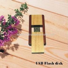 Giratória de madeira USB Flash Drive images
