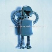 Metal Robot Shape USB Flash Disk images