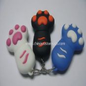 Keyring silicone usb flash Drive images