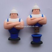 Silicone Man shape USB Flash Drive images