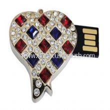Forme de coeur bijoux USB images