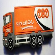 Soft pvc truck USB flash drive images