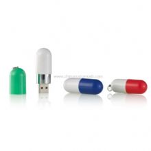 Forme de pilule ABS lecteur Flash USB images