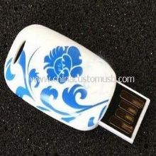 En poussant le lecteur Flash Usb images