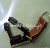 LED light Leather USB Flash Drive images