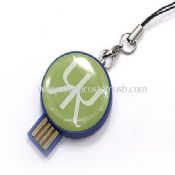 Mini Round Rotate USB Flash Drive images