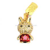 Jewelry rabbit USB drive images