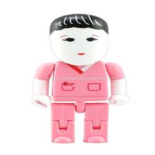 Pessoas em forma de cartão de memória Flash USB images