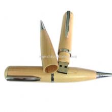 habitação de madeira USB Pen images