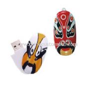 Plastic swivel facebook usb disk images