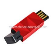 Retractive usb disk with swivel cap images