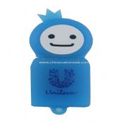 Blå formade Mini USB blixt bricka images