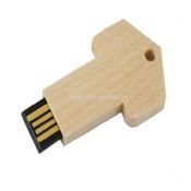 Wooden Key Shape ooden USB Flash Disk images