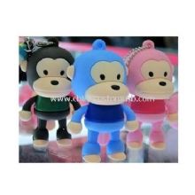 härlig monkey pvc usb-minne images