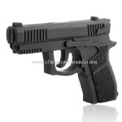 Gun shape PVC rubber USB Disk images