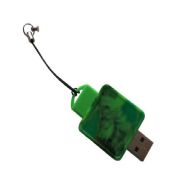 16GB Plastic USB Drive with Lanyard images