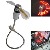 USB flash message fan images