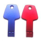 Aluminum Key Shape USB Flash Disk images