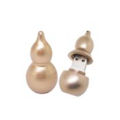 Aluminum Gourd Shaped USB Disk images