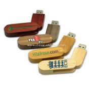 swivel Wooden or Bamboo USB Flash Drive images