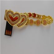 Luxury Jewelry Wristband USB Flash Disk images