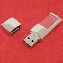 Crystal 3D Logo USB Flash Drive 8GB images