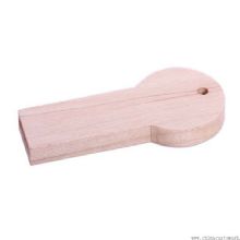 Forma de chave de madeira natural Pen Drive images