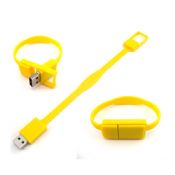 PVC Wristband USB Disk images