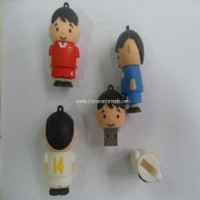 PVC football man USB images