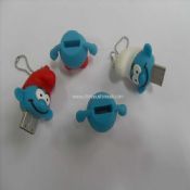 PVC cartoon blueman USB flash drive images