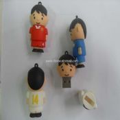 PVC football man USB images