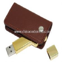 Pequeño libro cuero USB Flash Disk images