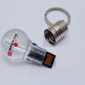 Light bulb shape usb flash drive 2gb 4gb 8gb images