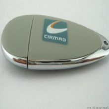 Metal Water drop Shape USB Flash Disk images