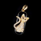 Jewelry cat usb flash disk images