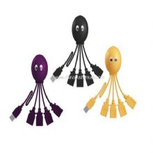 4 port four claw fish shaped USB Hub images
