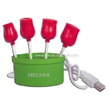 4 port tulip USB Hub images