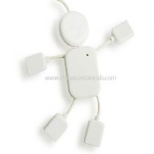 Homme de forme 4 ports USB Hub images