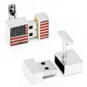 Metal Cufflinks USB Flash Disk images