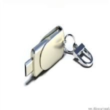 64Gb Metall Swivel Schlüsselanhänger Usb Flash Drives images