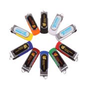 Custom logo dome cover usb with keychain ring images
