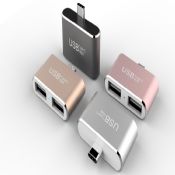 USB Type-c female to micro usb 10pin adapter cable images