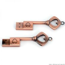Porte-clés en forme de coeur USB Flash Drive or images