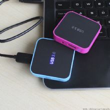 Novelty rectangle 4 Ports USB 3.0 Hub images