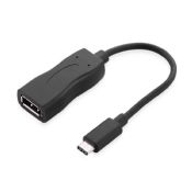 Cabo de fêmea do adaptador Displayport macho USB tipo C images