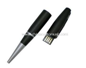 Forma de pen drive flash USB