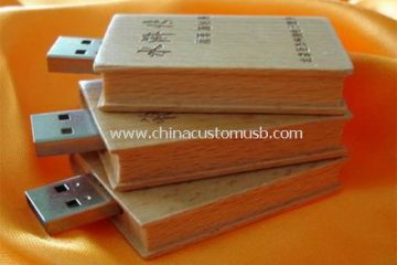 Wooden Engraved USB Flash Drive