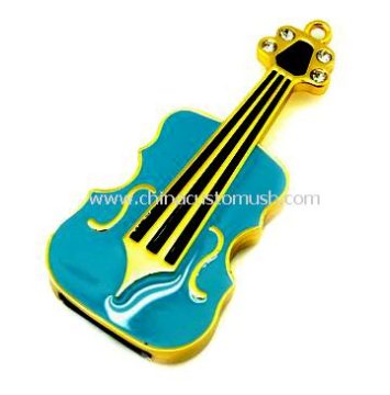 Metal Guitar shaped usb disk