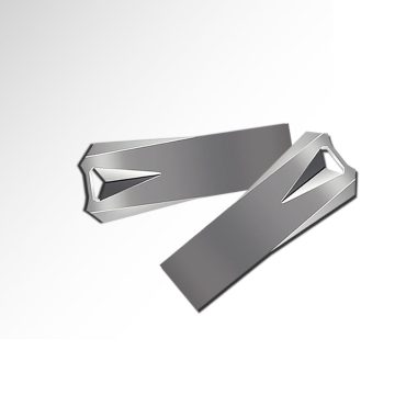 Slim Capless Metal Mini USB Flash Drive