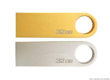 Metal Business Golden or Siliver USB Flash Disk